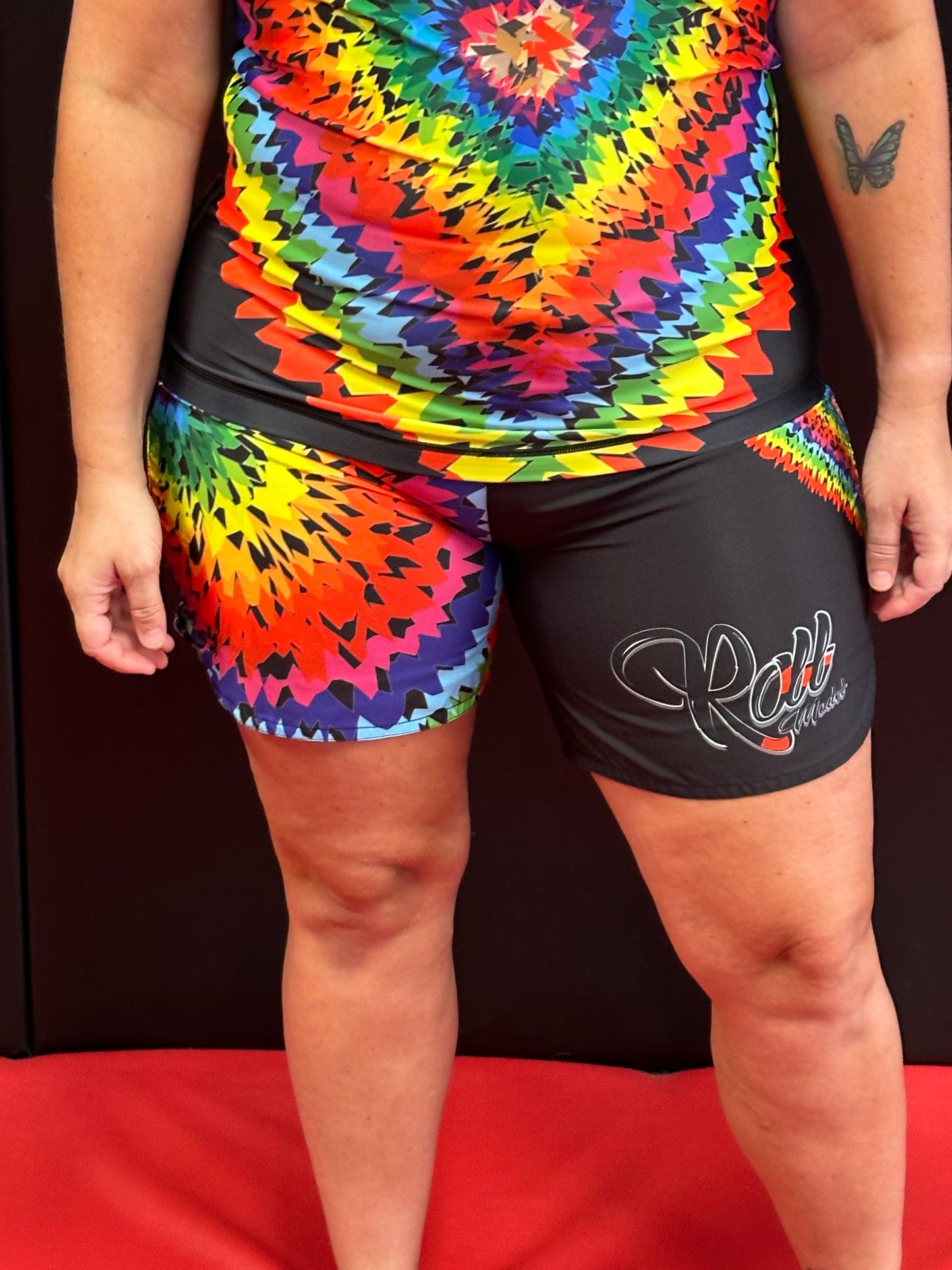 Heart Tie Dye Shorts