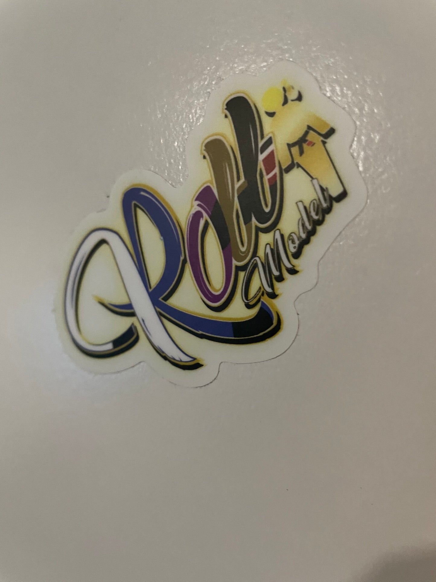 Roll Model Stickers