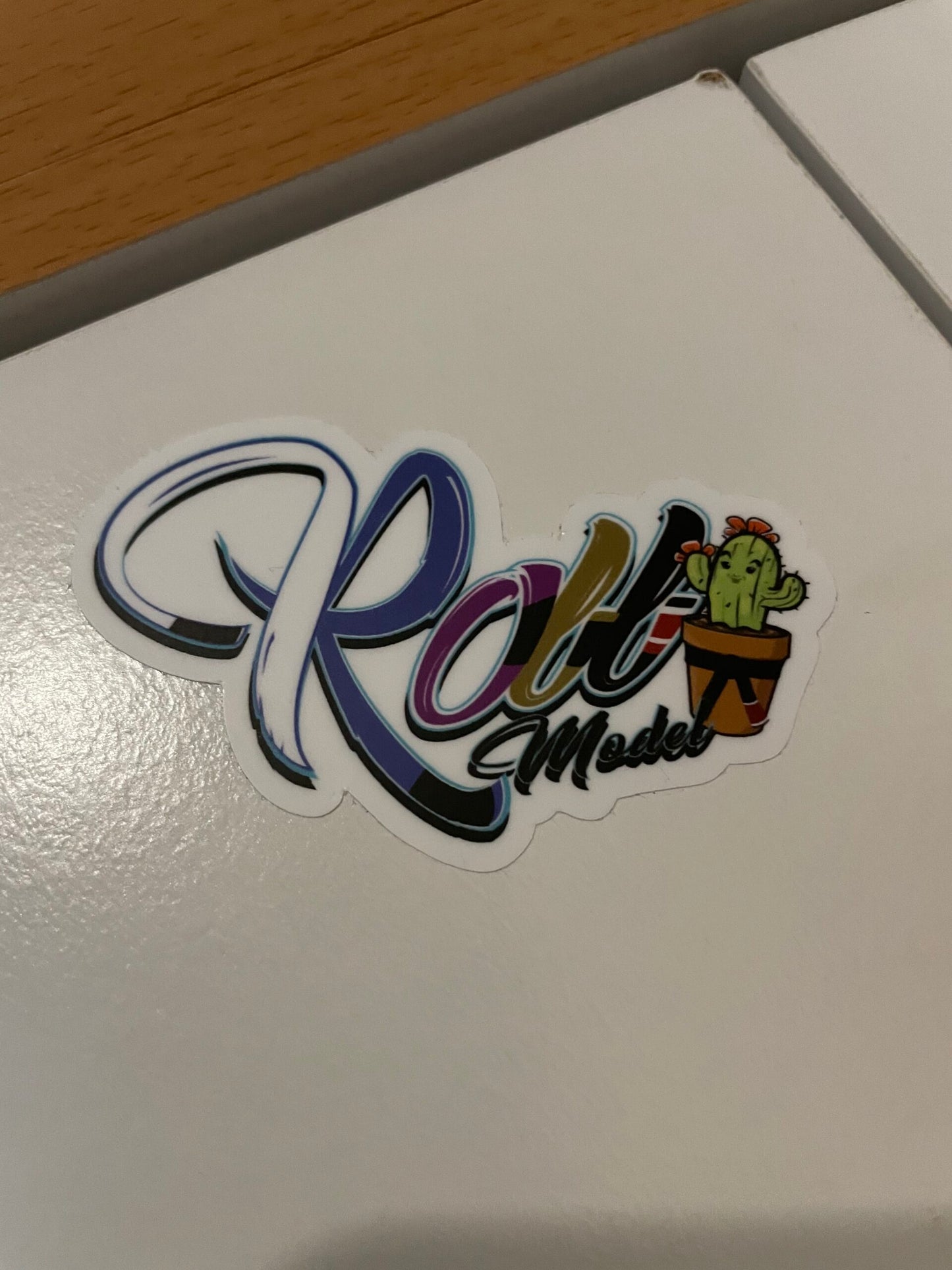 Roll Model Stickers