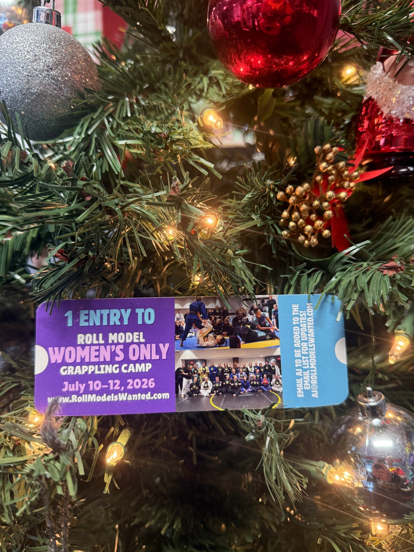 GIFT- 2026 Roll Model Women’s Only Grappling Camp - Indy Base Camp