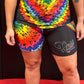 Heart Tie Dye Shorts