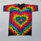 Tie Dye Heart Rashguard