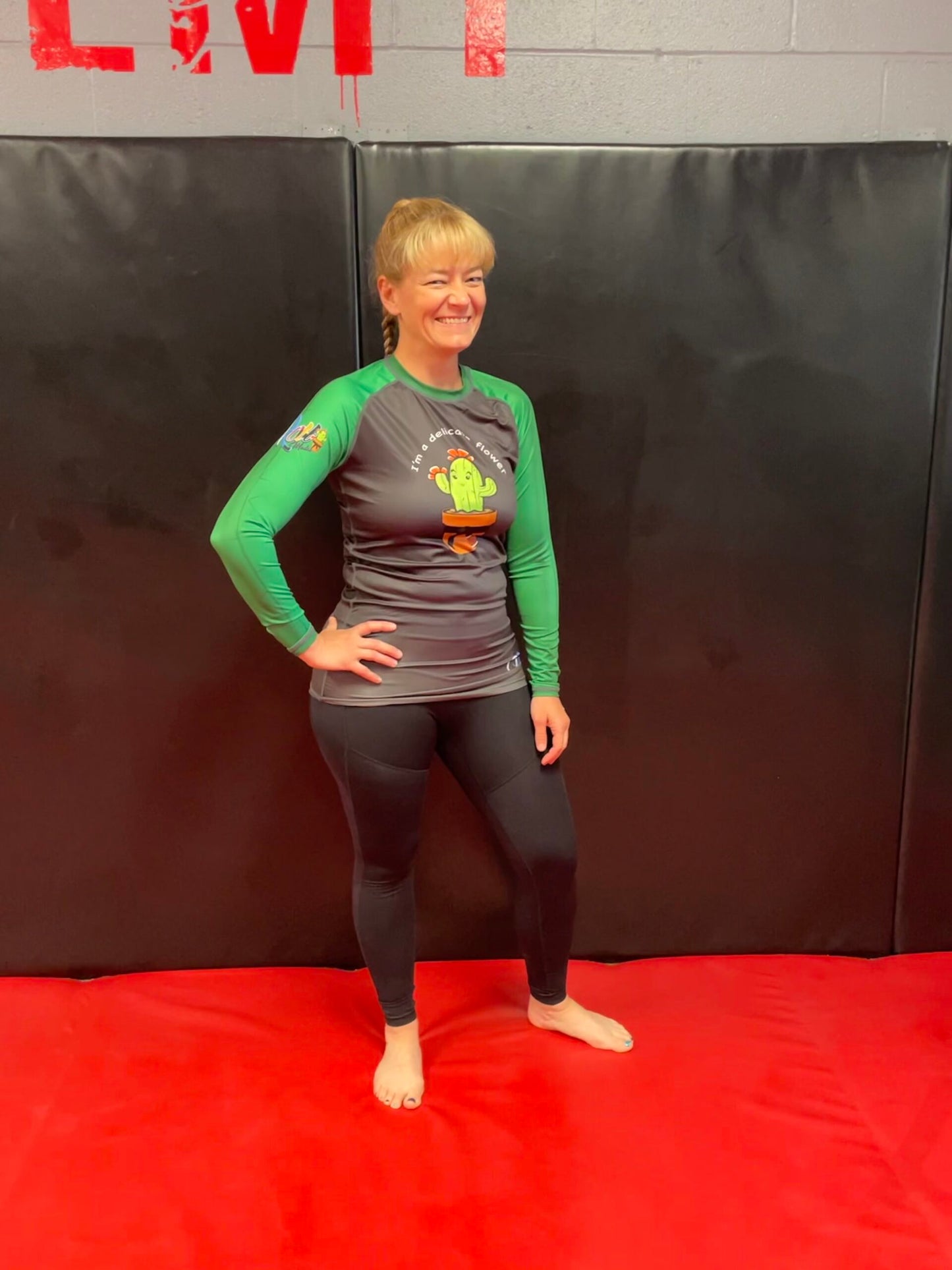 Rachel Casias Cactus Rashguard