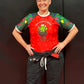 Festive Flower Christmas Rashguard